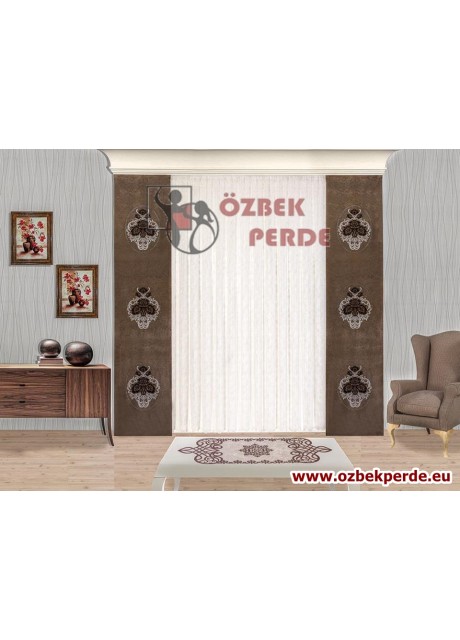 Damask Japon Kanat Perde